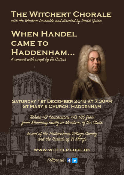 Poster for When Handel Came to Haddenham